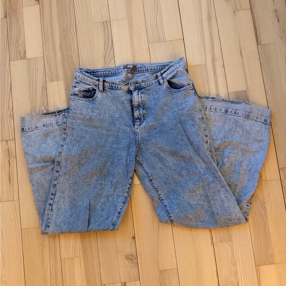 DL1961 Zoie Wide Leg Denim Jeans